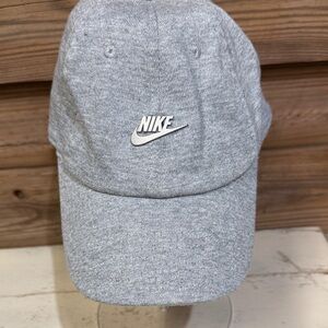 Nike Light Gray Buckle Back Cap
